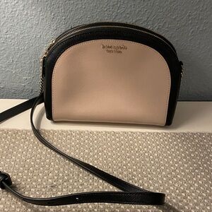 Kate Spade Black and Cream Crossbody Bag